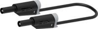 Electro PJP 2710-IEC-CD1-200N Meetsnoer Banaanstekker 4 mm Banaanstekker 4 mm 2.00 m Zwart 1 stuk(s)