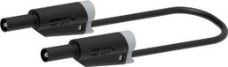 Electro PJP 2710-IEC-CD1-200N Meetsnoer Banaanstekker 4 mm Banaanstekker 4 mm 2.00 m Zwart 1 stuk(s)