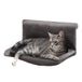 Petlicity Warm en gezellig huisdier kat en hond radiatorbed (grijs)