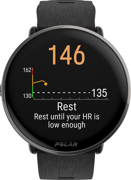 Polar Ignite 3 Smartwatch - 43mm - AMOLED - Black