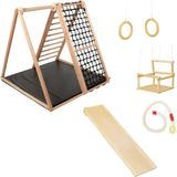 Monkey-Gym Zebra Black Binnenplaats Set voor Kinderen