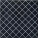 vidaXL Tapijt ORIZ Zwart diamantpatroon 240 x 240 cm 100% Polyester