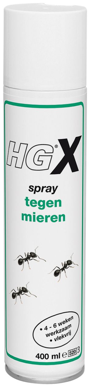 HG X spray tegen mieren 400ml - Insecticide - Tegen mieren