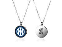 F.C. Internazionale Medaille van staal, kinderen, Taglia Unica, roestvrij staal, geen edelsteen.