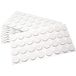 Adsamm® 320 x Zelfklevende Viltglijders Wit ø 26 mm Rond 3,5 mm Dik