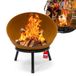 HEAT OUTDOOR LIVING HEAT Vuurkorf op Pootjes Kappa Roest Ø56 cm