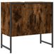 VidaXL Armoire de salle de bain 60x33x60 cm bois de chêne fumé traité