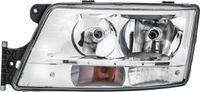 HELLA Koplamp links, 24V, PY21W, halogeen, geschikt voor onder andere MAN TGS