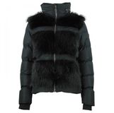 Peak Mountain Bont damesjack met capuchon L Zwart Polyester Lente/Zomer 2024