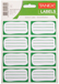Tanex Boeketiketten Groen (40 stuks)