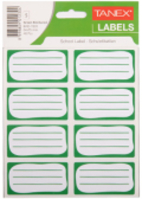 Tanex Boeketiketten Groen (40 stuks)