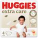 Huggies Extra Care - Baby Diapers - Size 4 (8-16 kg) - 66 Diapers - Wetness Indicator - Disney Designs