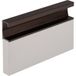 Viefe SIX Poignée de meuble en aluminium, 697 mm - Marron métallisé
