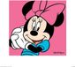 Your Decoration B.V. Impression d'art Minnie Mouse - Rose 40x40cm