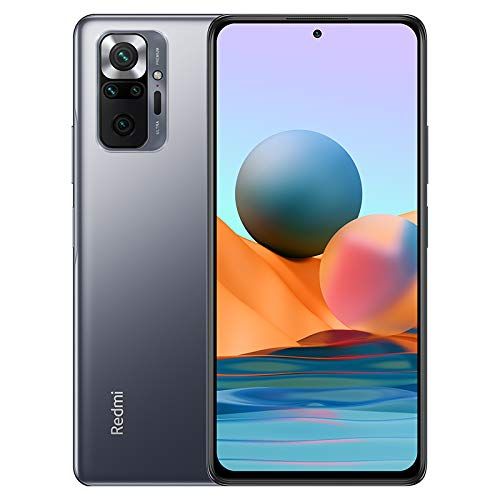 Xiaomi Redmi Note 10 Pro Smartphone, 128 GB, 6 GB RAM, Dual SIM, Onyx Gray