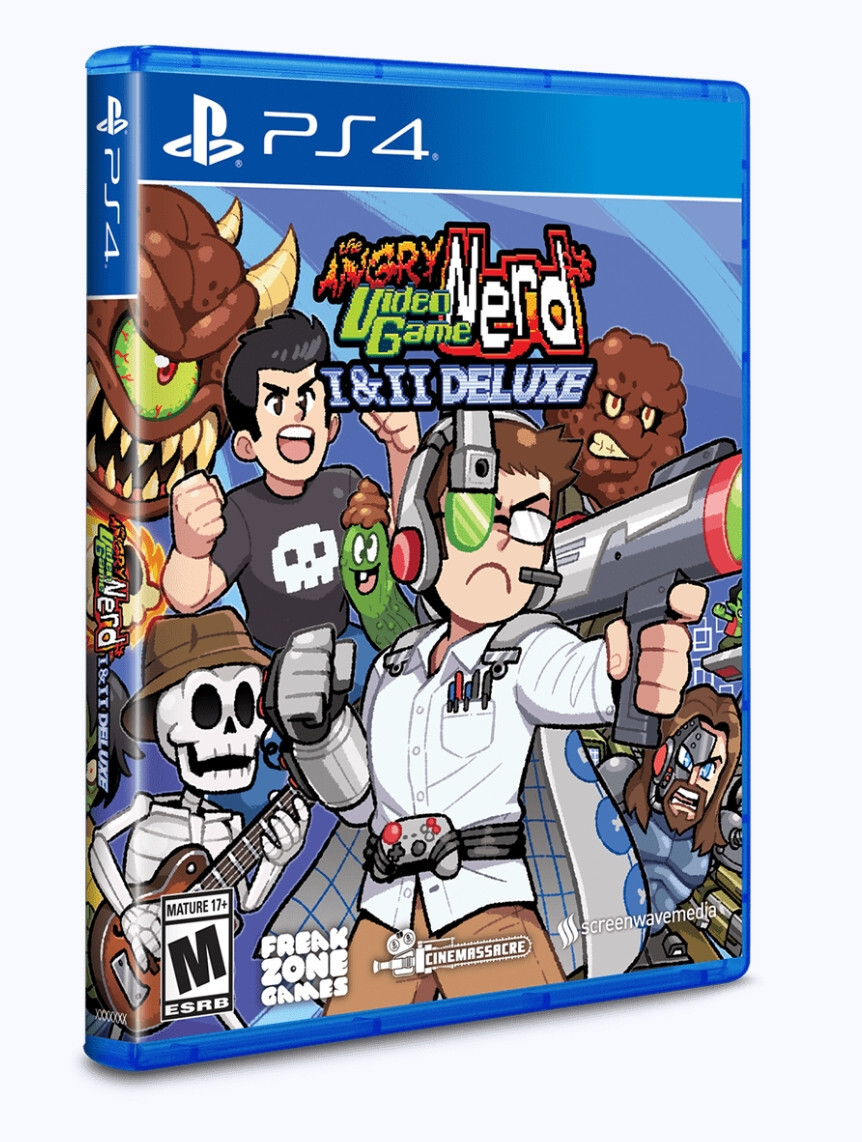 Limited Run The Angry Video Game Nerd I & II Deluxe PlayStation 4