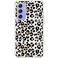 Samsung Galaxy A54 Leopard Verstevigd hoesje met sublimatie bedrukking