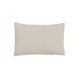 Sleepdown 100% Bamboe Katoen Huisvrouw Kussenslopen 2 Pack - Luxe Kussenslopen Super Zachte Hotelkwaliteit Ademend Effen Stof - Naturel - 48cm x 74cm