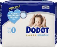 Dodot Sensitive Wegwerpluiers Maat 0 (24 stuks)