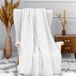 Soleil d'ocre Cocooning Blanket Microfiber 120 x 160 cm Ecru