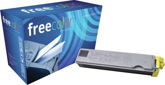 Freecolor TK520Y-FRC Yellow Toner Cartridge