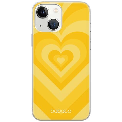 ERT GROUP Mobiele Telefoonhoesje voor iPhone 13 - Babaco Hearts 007 - TPU