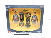 Bburago Red Bull Racing F1 speelgoedauto set 1:43 Verstappen Perez 2024
