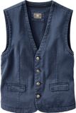 Jan Vanderstorm heren Bodywarmer TORELL blauw