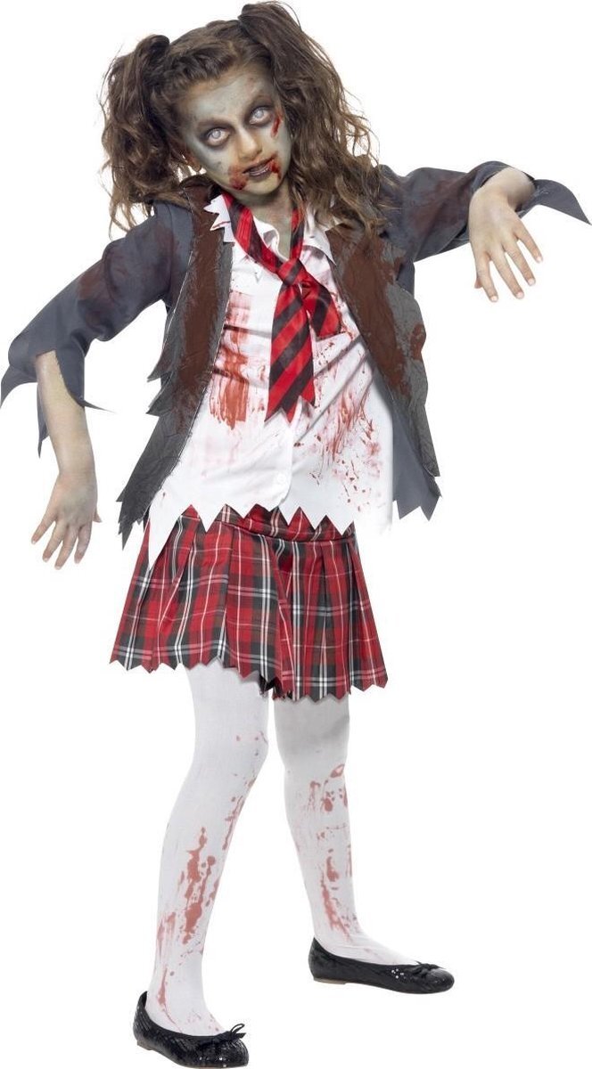 Vegaoo Dressing Up & Costumes | Costumes - Halloween - Zombie School Girl Costume