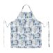 Almedahls Tablier Picknick petit motif Bleu-beige