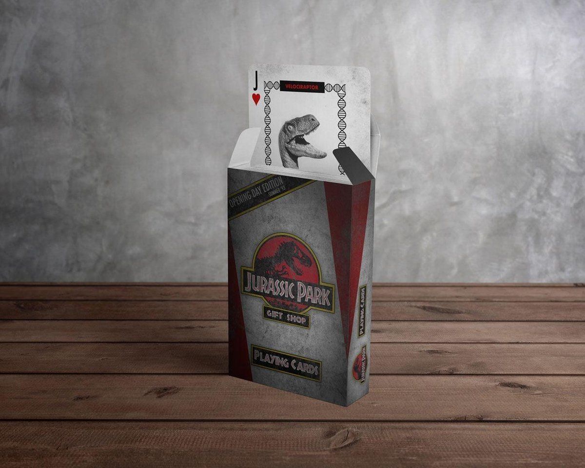 FaNaTtiks Jurassic Park Gift Shop Speelkaarten