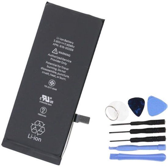 Batterij voor Apple iPhone 7 - AA+ Vervang Batterij/Accu Li-ion + Tools