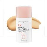 Cute Press UV Expert Protection White & Matte SPF 50+ PA++++ Natural Beige - 40ml