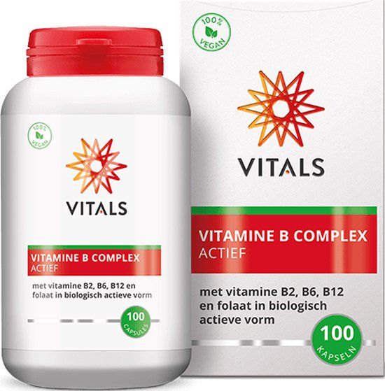 Vitals - Vitamine B Complex Actief - 100 Capsules