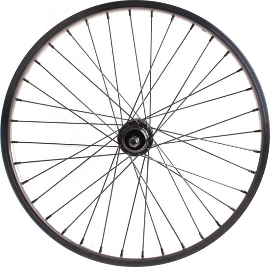 Vwp Achterwiel Alesa Freewheel 20 X 1.75 Inch Velgrem Alu Zilver