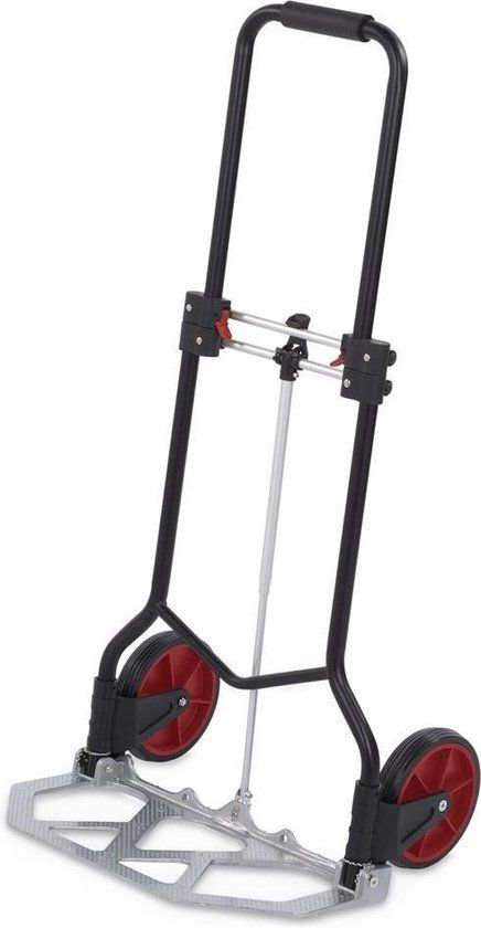 Kreator KRT670203 Vouwbare magazijnwagen - 80kg - Zilver