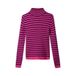 POM Amsterdam gestreepte pullover - fuchsia