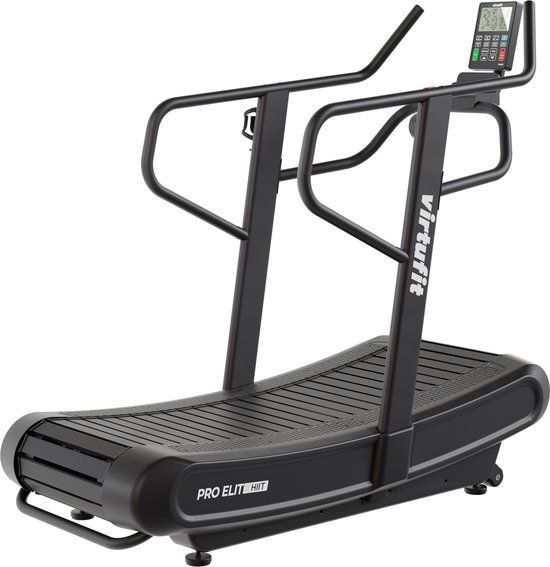 VirtuFit Pro Elite HiiT Running Loopband - Zwart - 160cm loopvlak
