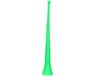 Merkloos Groene vuvuzela grote blaastoeter 48 cm