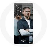 Maniacase Etui voor Samsung Galaxy A52 Prison Break Michael Scofield en Lincoln Burrows