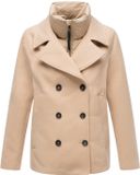 Marikoo Dames korte jas Aylaraa 16 Beige XXL