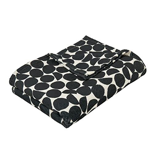 Fusion Fusion - Ingo - Fleece Throw - 120 x 150cm in Zwart