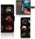 B2Ctelecom Xiaomi Poco F2 Pro Book Case van Kunstleer en TPU met Cartoon opdruk