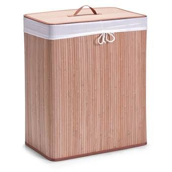 ZELLER Bamboo Wasmand - bruin