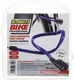 Bottari Fiets Beveiliging Kabel Pad Lock Met Sleutel Zachte Schede - Rood