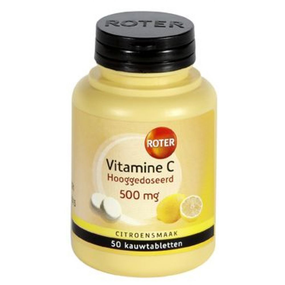Roter Vitamine C 500mg Tabletten Citroen 50st