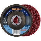 Rhodius SVS HD – Vlies – 115 x 22,23 mm – Gebogen – Topline – 10 stuks