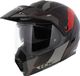 HJC C80 Rox Adventure helm - Zwart/Grijs/Rood - Maat S