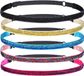 Wan GmbH 5 pièces bandeaux élastiques à paillettes pour le sport et le yoga - Multicolore
