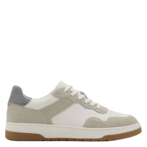 Mango Man leren sneakers wit